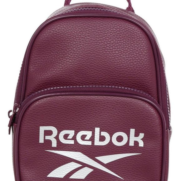 Reebok Burgundy Logo Mini Backpack - Picture 5 of 10
